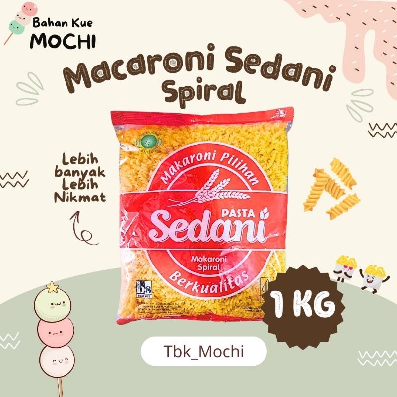 

SEDANI Makaroni Spiral 1 KG