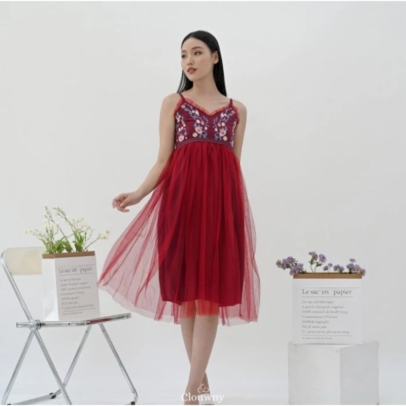 Clouwny - Azhara Flower Dress