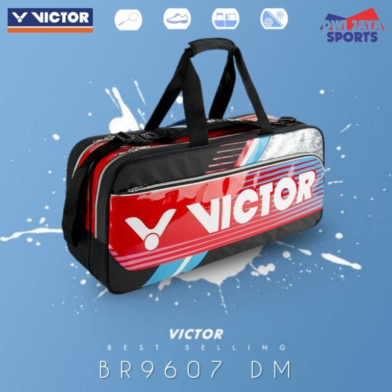 Tas badminton victor br9607 dm | victor br 9607 dm | victor badminton bag br9607