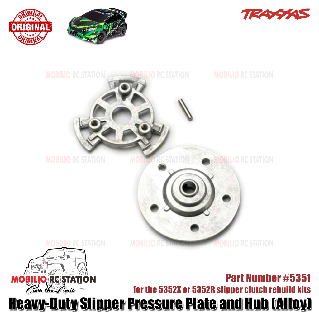Traxxas Part #5351 Heavy-Duty Slipper Pressure Plate and Hub Alloy for RC Ford Raptor Rustler Stampe