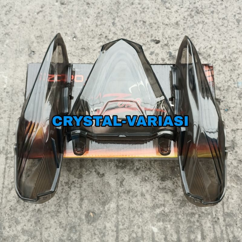 Mika Lampu Stop Smoke Motor Beat Deluxe New Tahun 2020-2023/Cover Mika Kaca Stop Smoke Beat Deluxe N