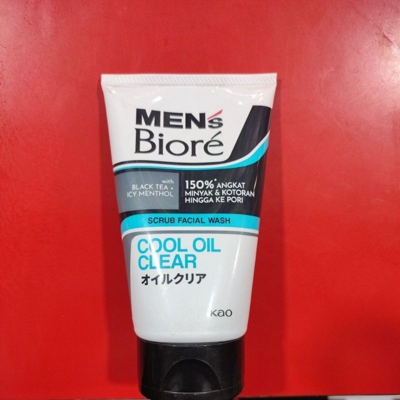 Biore Mens Cool Oil Clear 100g