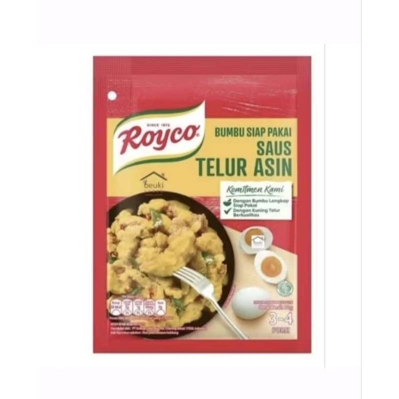 

Royco Bumbu Siap Pakai Saus Telur Asin 22 Gram