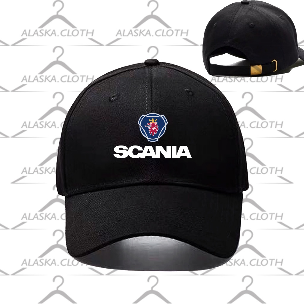 Topi Baseball Logo SCANIA Premium