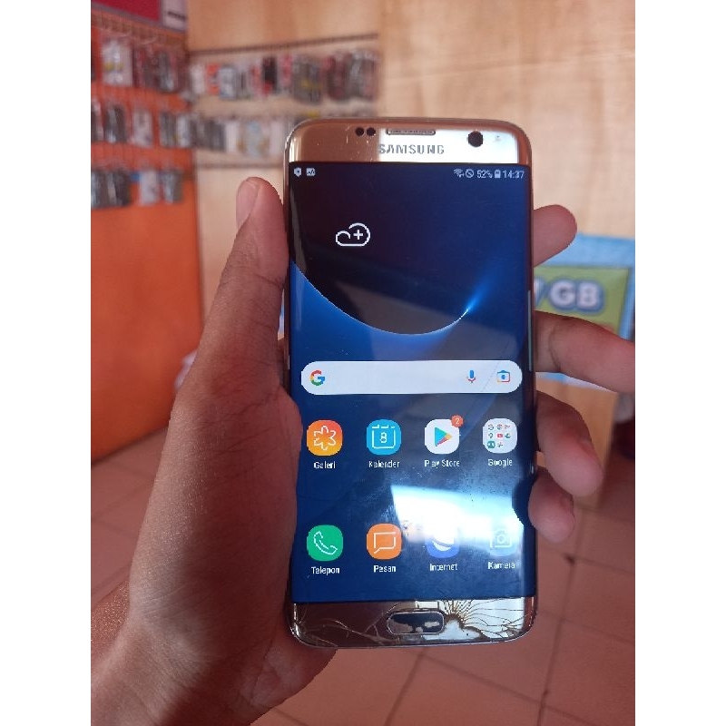 lcd samsung s7 edge ori copotan