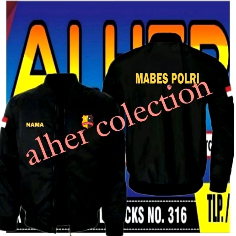 Jaket bordir mabes polri jaket mabes polri jaket bomber mabes polri jaket kerja mabes polri jaket se