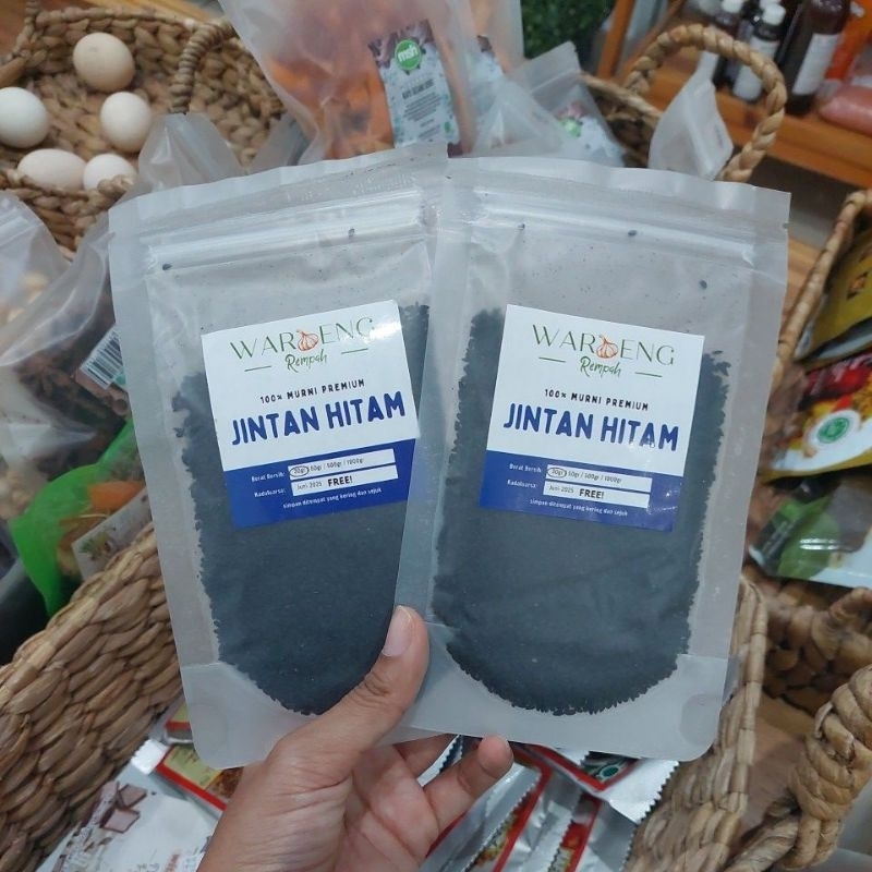 

Jintan Hitam Murni Premium 250gr