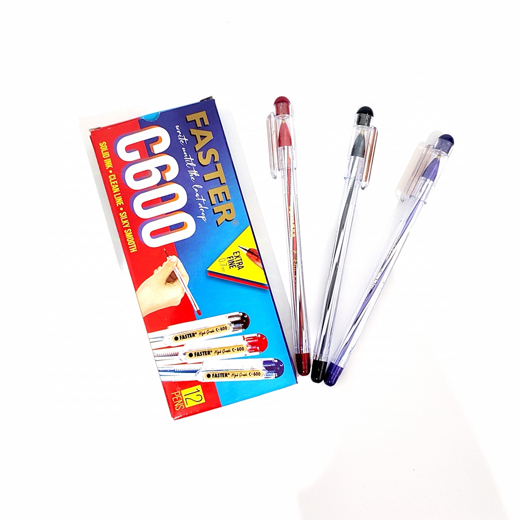 

Bolpen Pulpen Bolpoin Faster C600