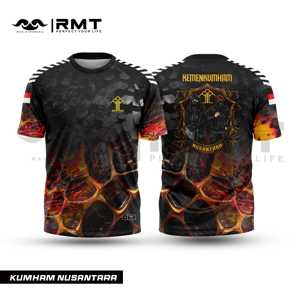 Kaos Jersey Kemenkumham NUSANTARA / Kaos Kemenkumham / Kaos Jersey kemenkumham