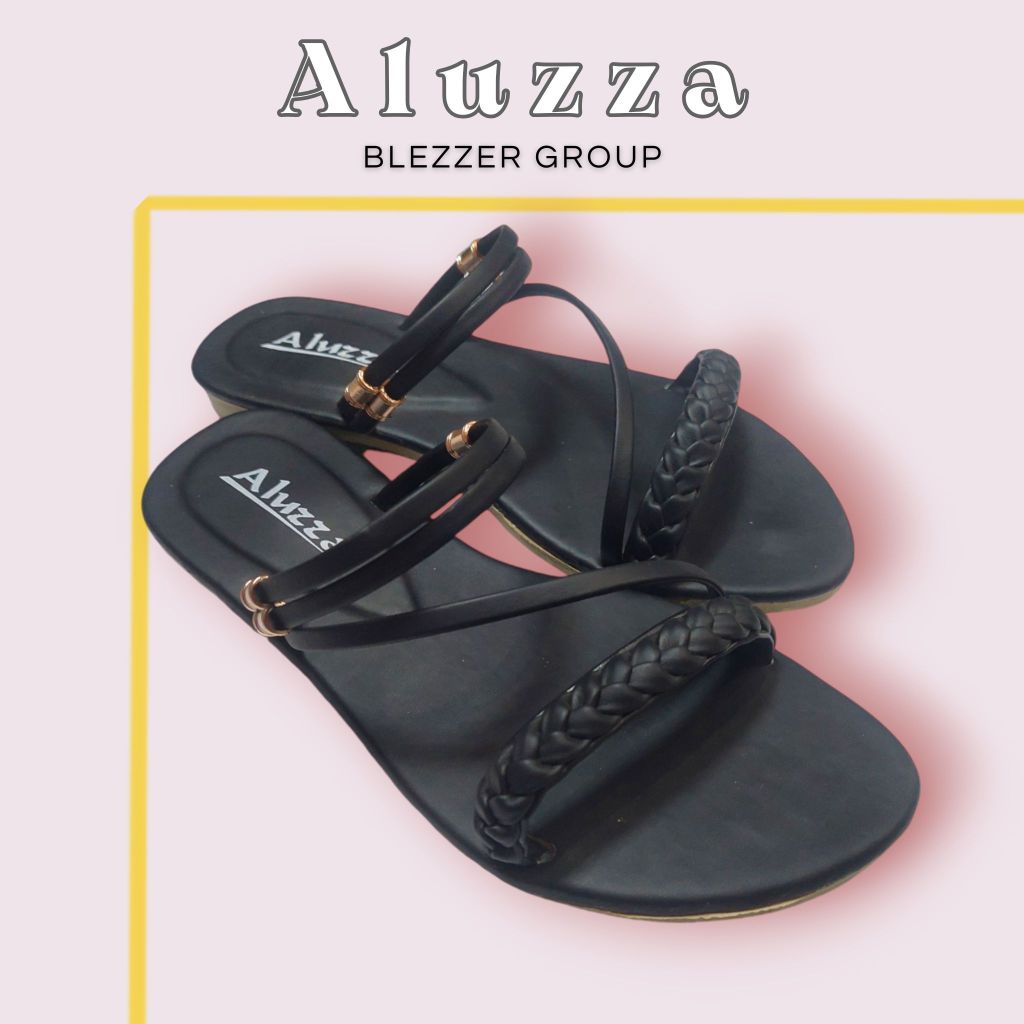 Sandal Teplek Wanita Cewek Perempuan Aluzza 06 Sexy | Selebgram Korean Style Elegan Cantik Sexy