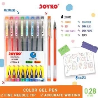 

Color Gel Pen Pulpen Joyko GPC-325 iTech3