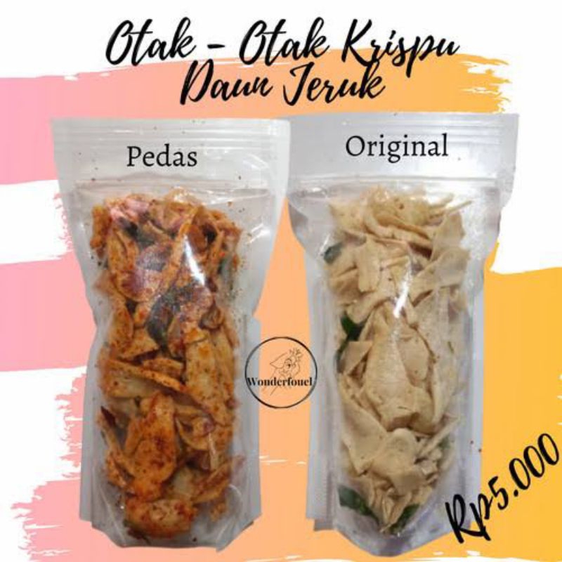 

Cemilan OTAK OTAK CRISPY ENAK DAN LEZAT