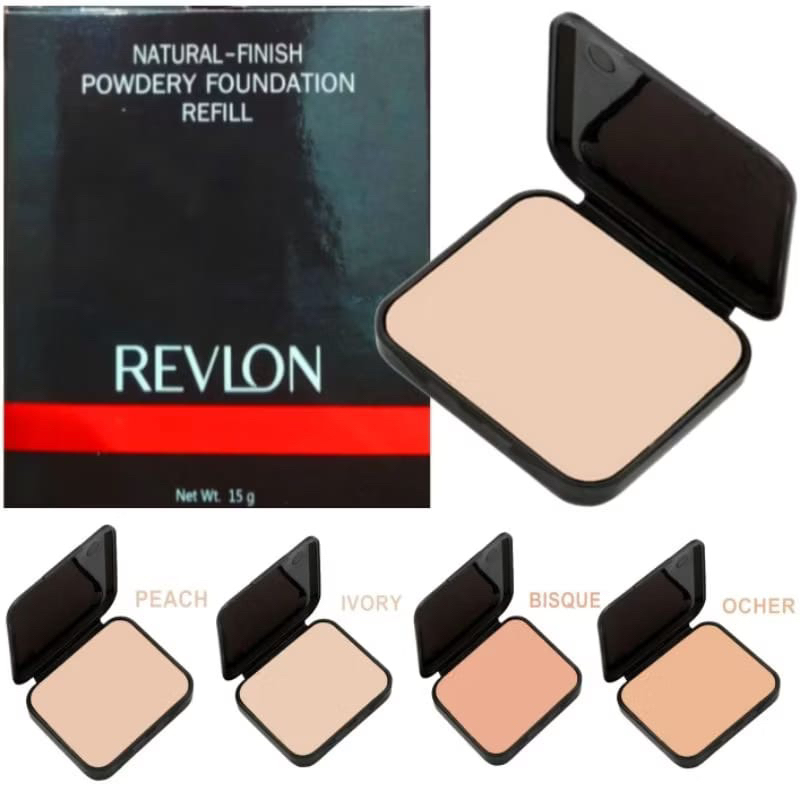 REVLON NATURAL FINISH POWDERY FOUNDATION REFFIL