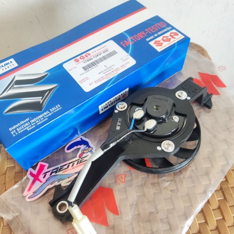 Kipas Radiator GSX 150 S GSX 150 R Original Suzuki SGP Dinamo Fan