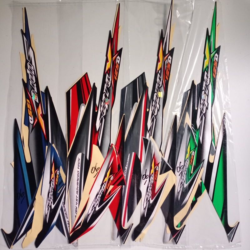 Stiker Striping Sticker Motor Honda Supra x 125 D 2006 List Les Body Motor Honda Supra x 125 D 2006