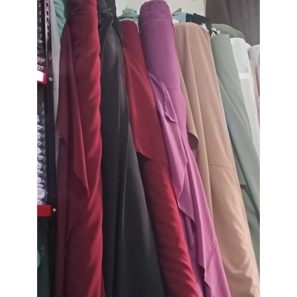 kain wolfis /bahan wolfis /harga persetengah meter