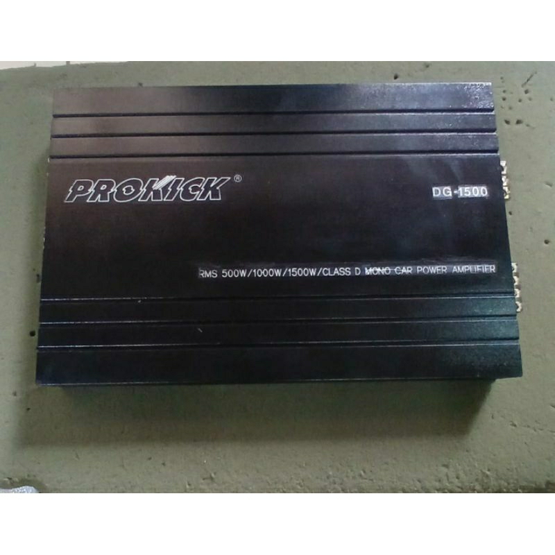 Power Monoblock PROKICK DG 1500watt Bekas Normal jaya
