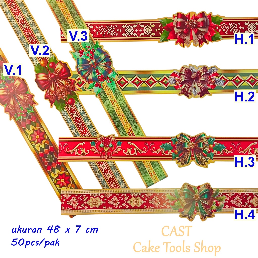 

Paper Belt, Sleeve Hampers, Hiasan Box Parcel 50 pcs