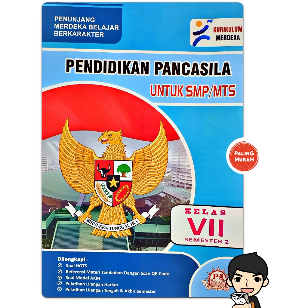 LKS PENDIDIKAN PANCASILA PP PKN PPKN SMP KELAS 7 SEMESTER 2 2024-2025 KURIKULUM MERDEKA KURMER | PUT