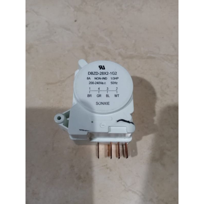 Timer kulkas 2 pintu aqua original