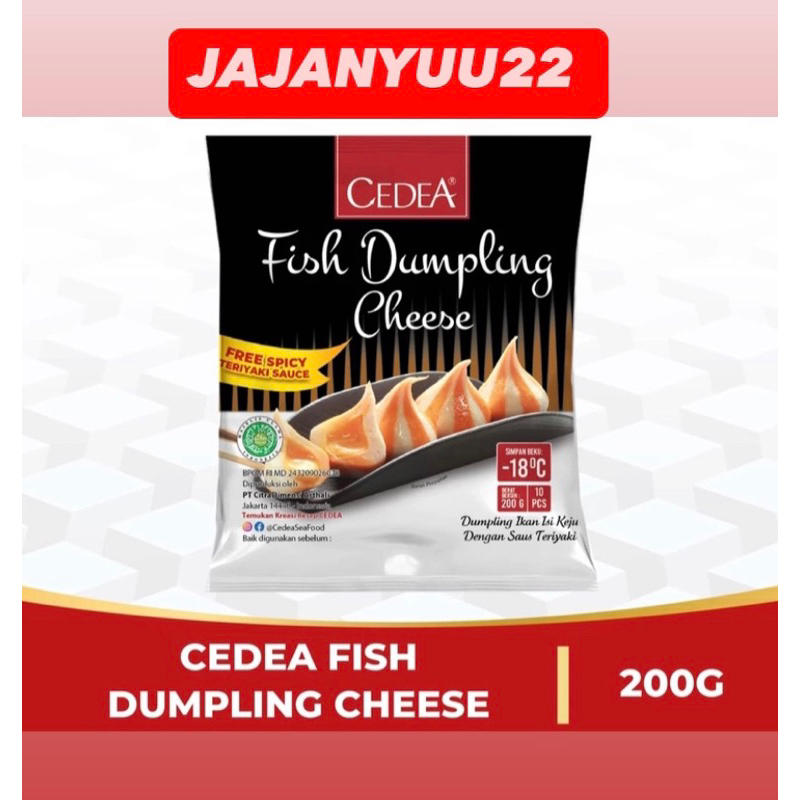 

CEDEA FISH DUMPLING CHEESE [ 200gr ]