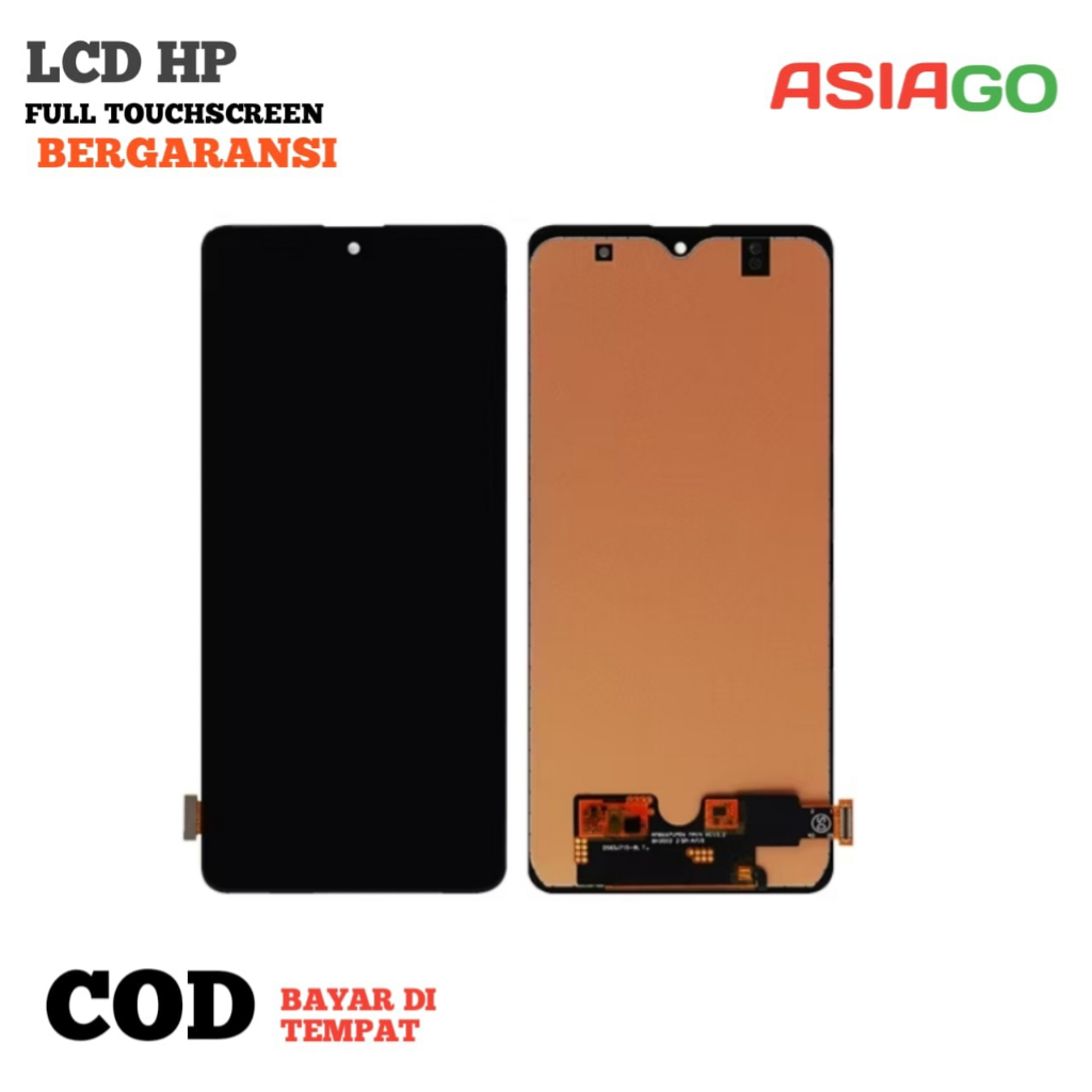 (ORIGINAL) LCD SAMSUNG GALAXY A71/M51 FULLSET TOUCHSCREEN ORI