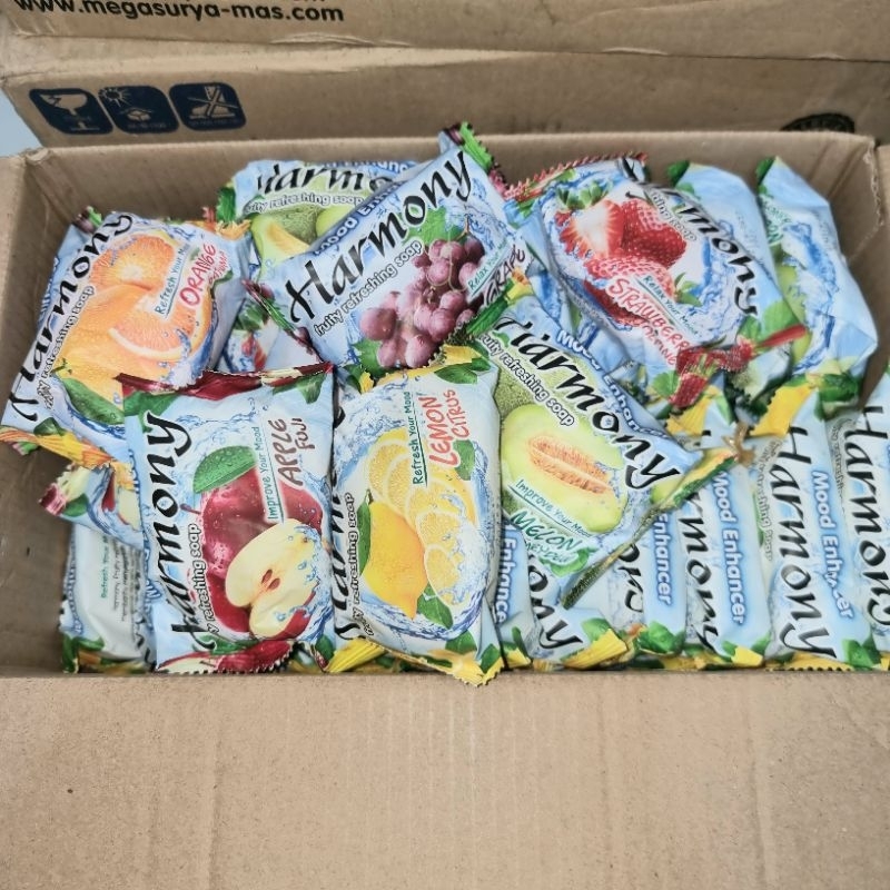 SABUN BATANG HARMONY 60 GRAM Kartonan 1 karton 1 dus