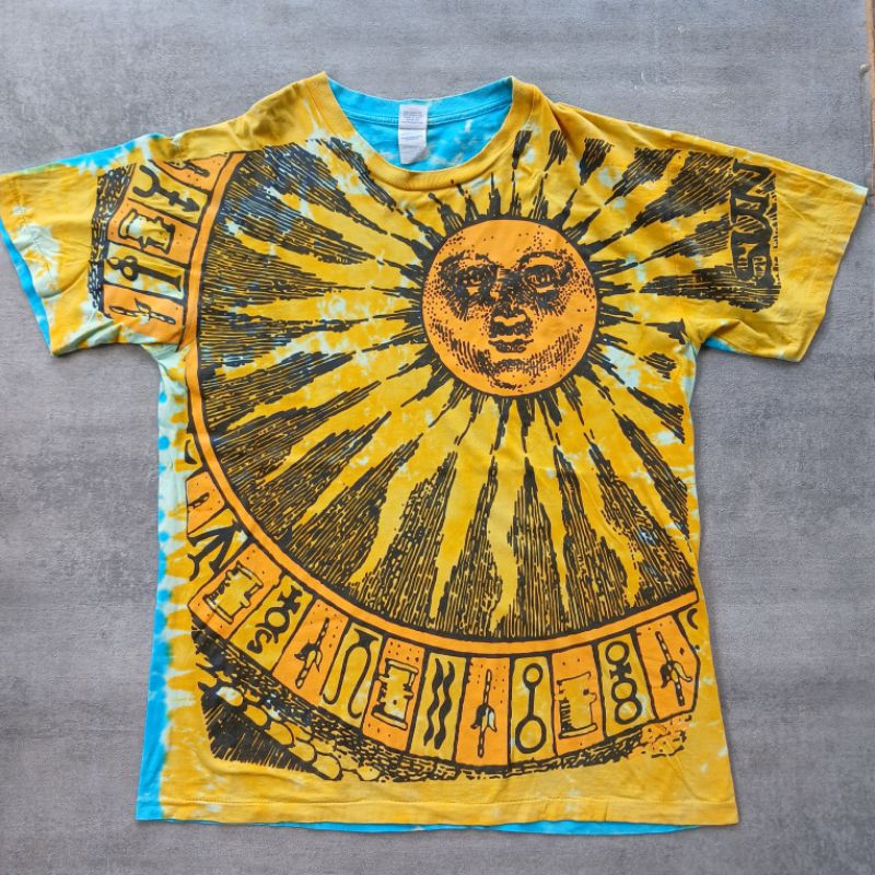 kaos Vintage sun and moon AOP second