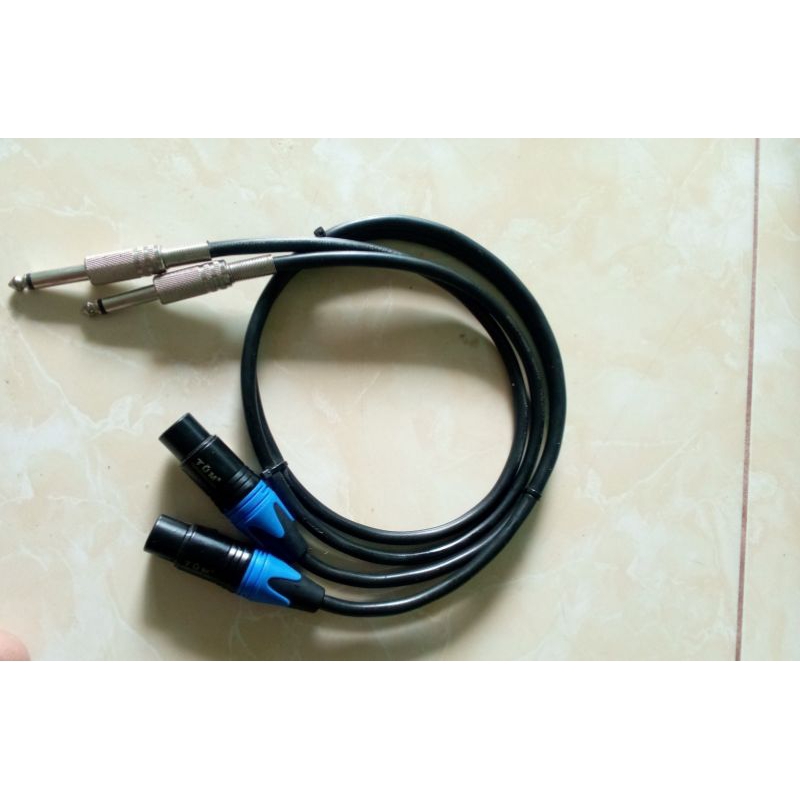 kabel output mixer xlr to akai