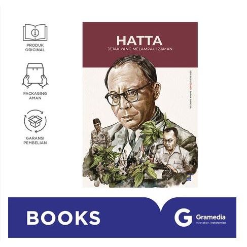 Buku Biografi - Hatta: Jejak yang Melampaui Zaman - Gramedia Jember