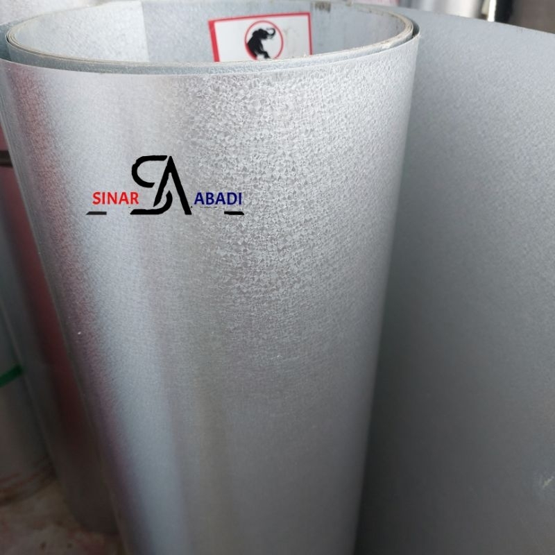 Seng Plat Galvalum Anti Karat 90 Cm Talang Atap Gerobak Warung Dapur PER 1 METER