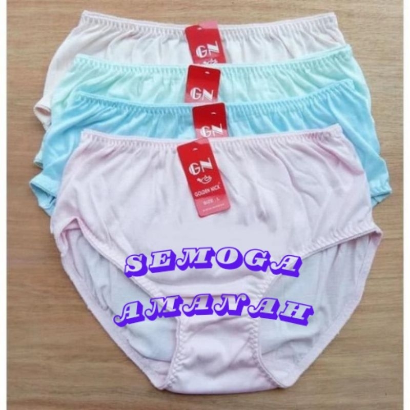 6PC CELANA DALAM GOLDEN NICK ZIG-ZAG 381// CELANA DALAM WANITA GOLDEN NICK