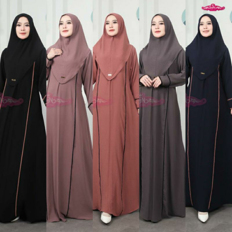 GAMIS MEDINA SET HIJAB BY ZAHIN