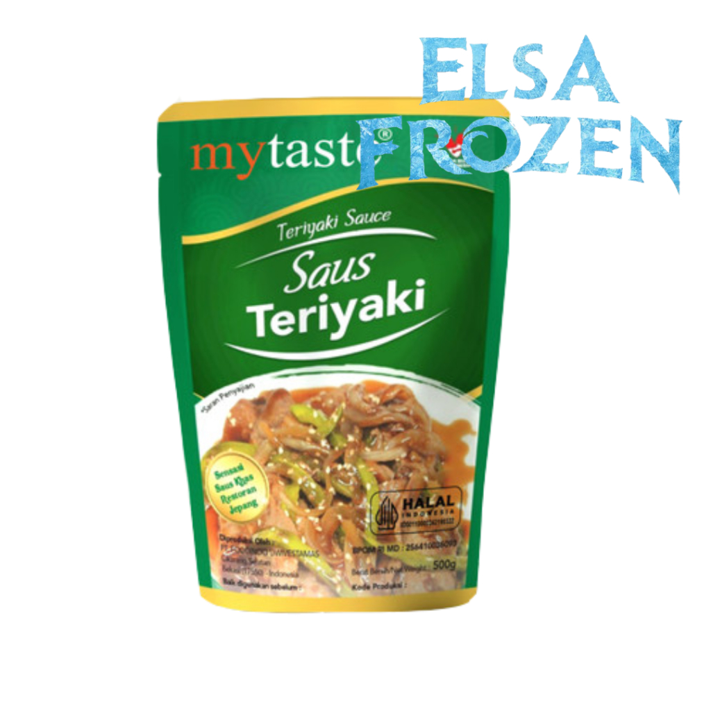 

MYTASTE TERIYAKI SAUCE 500GR / SAUS TERIYAKI / SAUS KHAS JEPANG