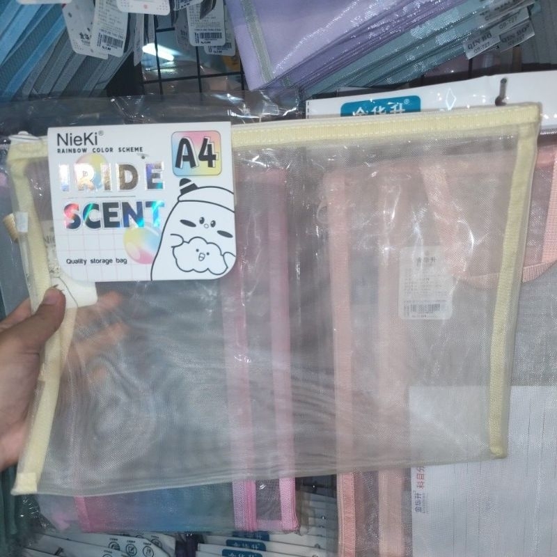 

NIEKI ZIPPER BAG NK 8224 UKURAN A4