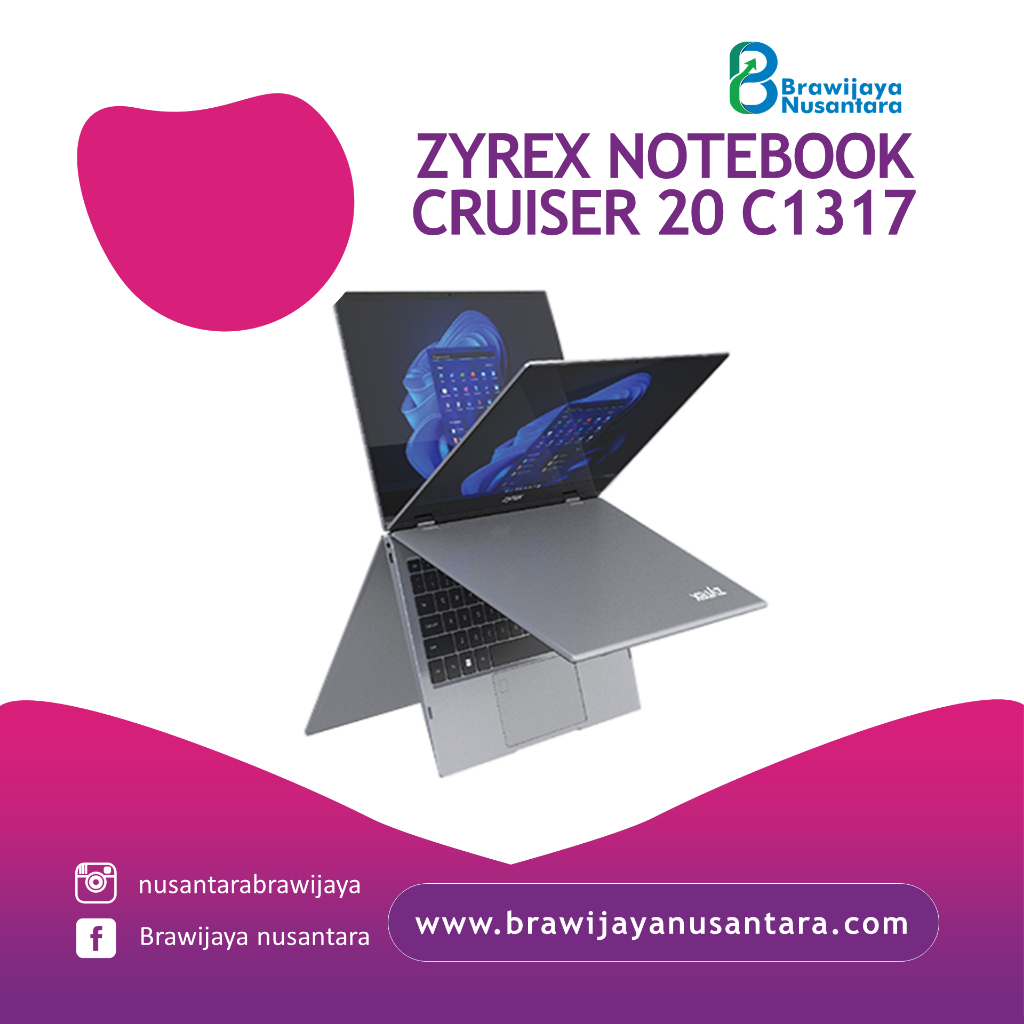 ZYREX NOTEBOOK CRUISER 20 C1317 16S1P-3