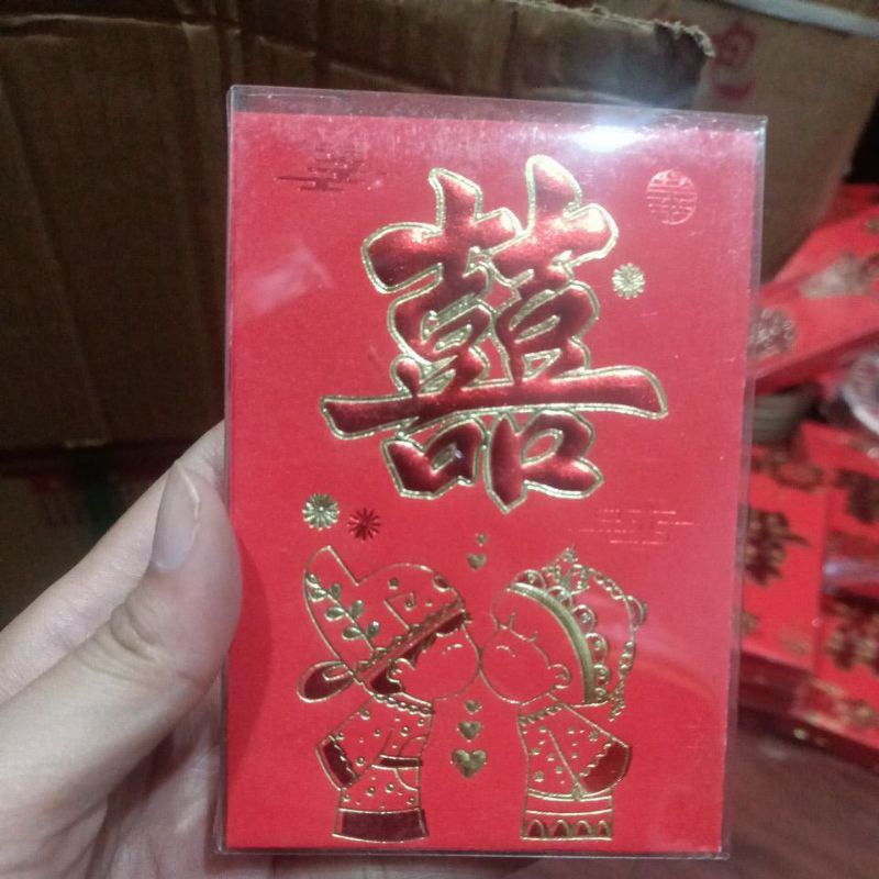 

Angpao Pendek Pernikahan / Angpau Chines Wedding isi 28