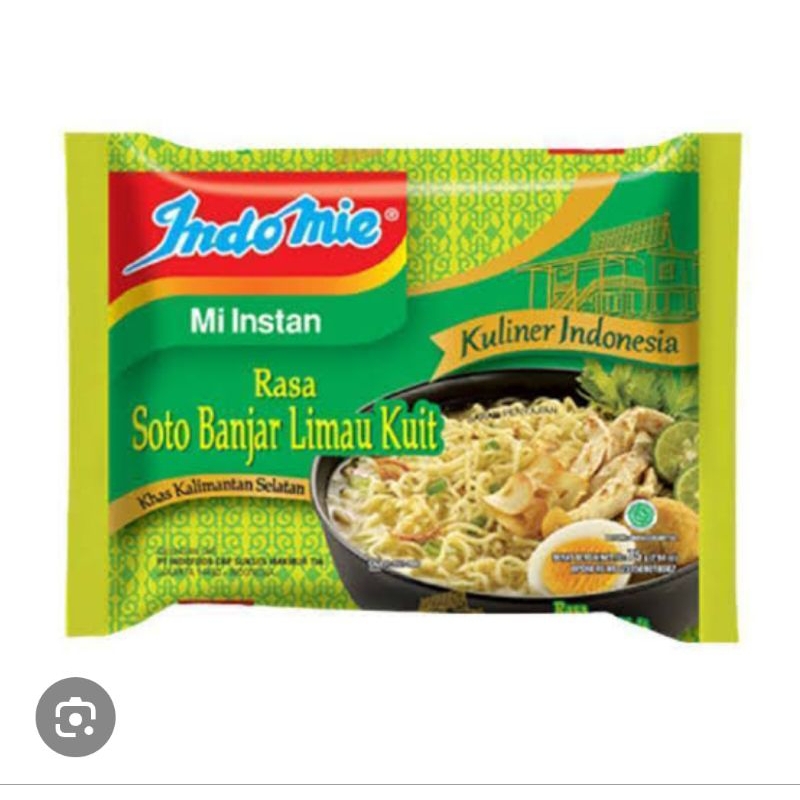 

Indomie soto banjar limau kuit