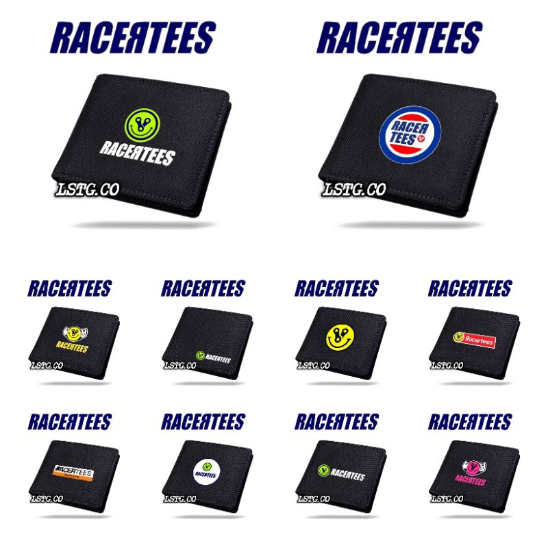 Dompet Kanvas RACERTEES Distro - Dompet Lipat Fashion Racing Murah Pria Kekinian - E Wallet Canvas O