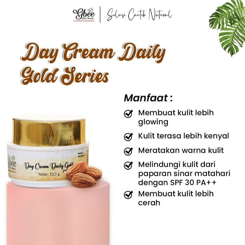 Day Cream Gold Gbee Glow Beauty