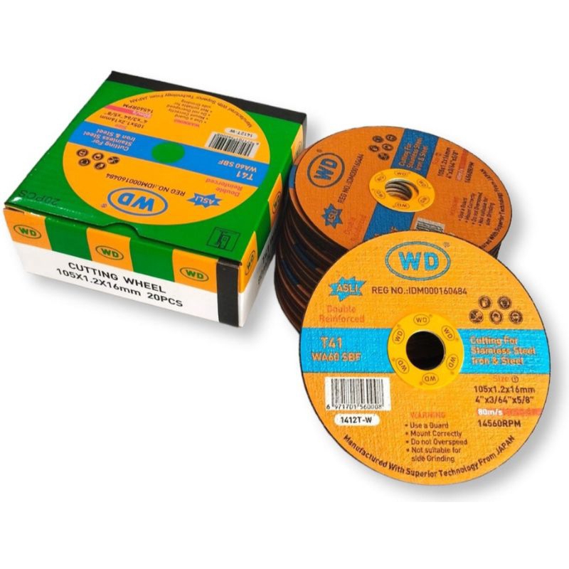 BATU GERINDA POTONG/MATA GERINDA POTONG WD 4 INCH (PER DUS)