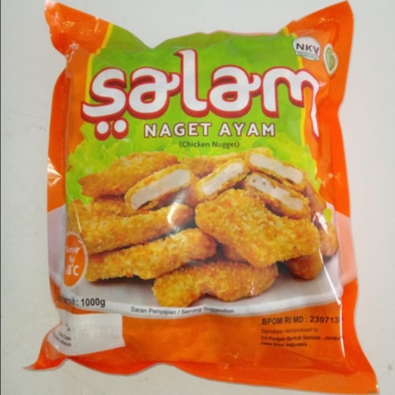 

Salam chicken nugget 1kg / naget ayam