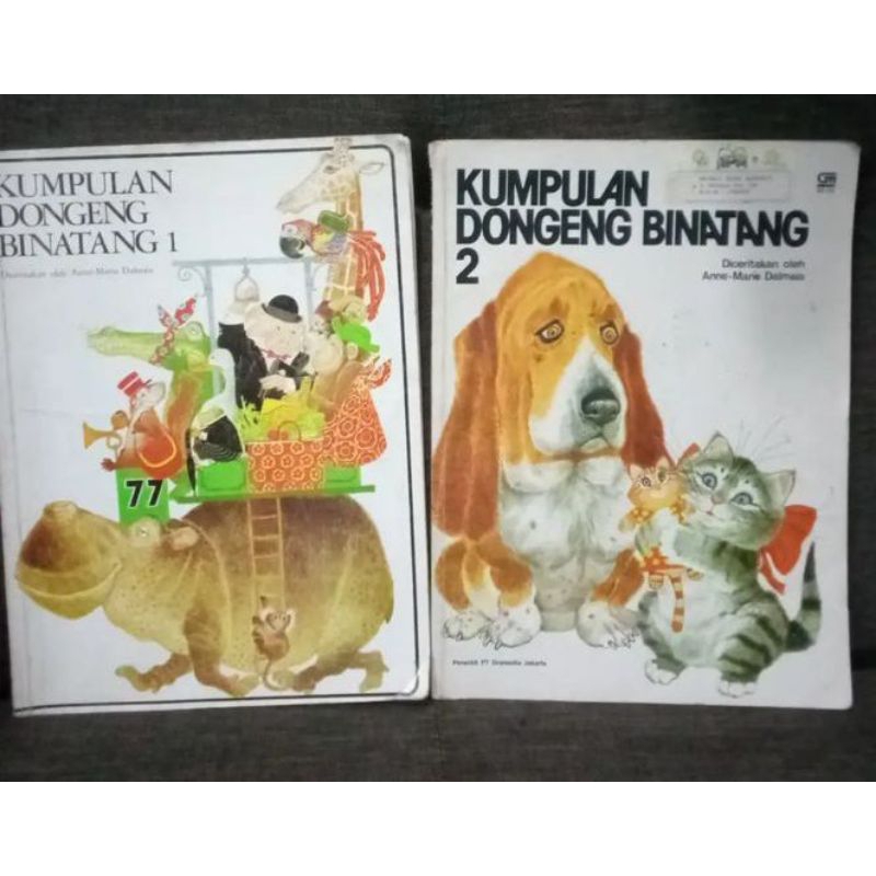 Kumpulan dongeng binatang 1 dan 2