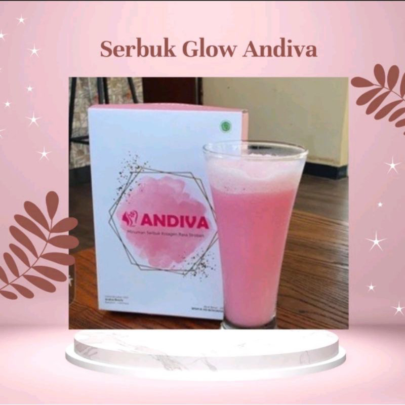 [READY] Andiva Serbuk Glow Rasa Strowberry