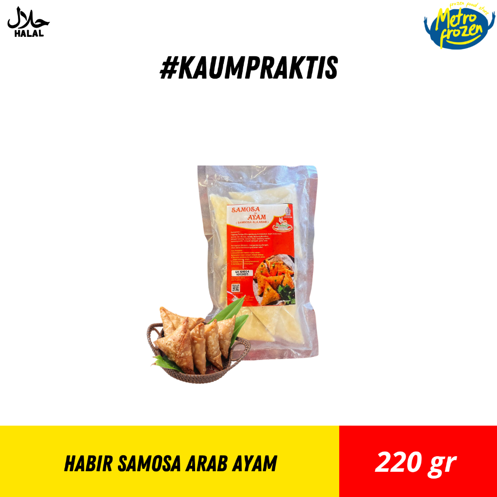 

HABIR Samosa Arab Ayam 220gr