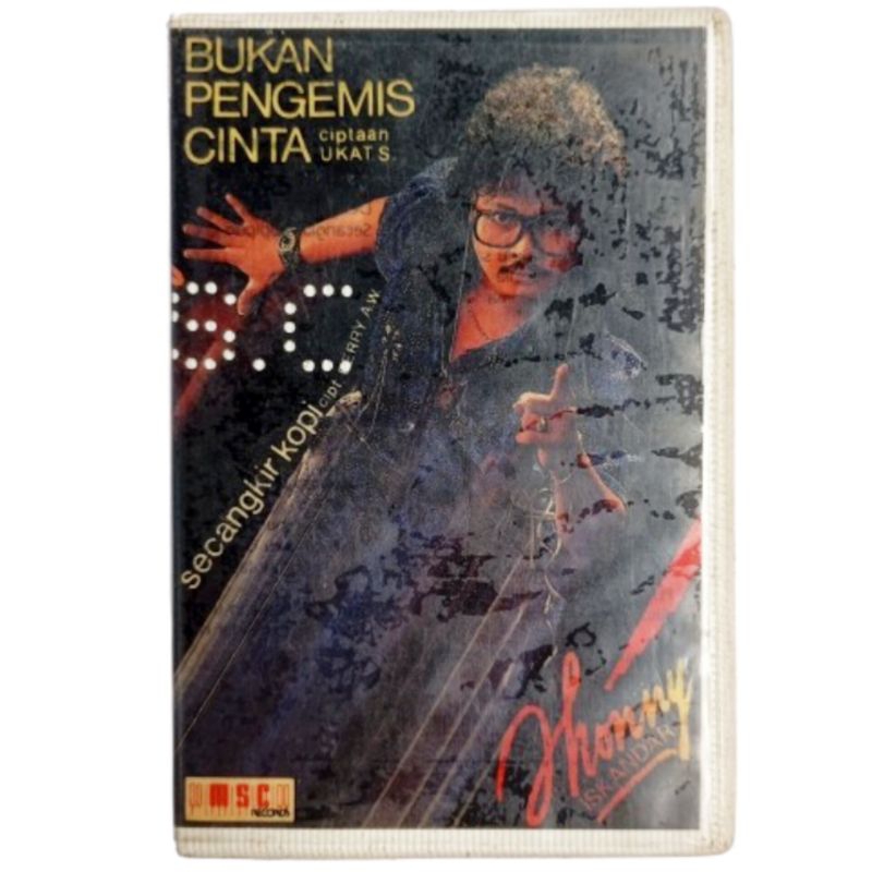 kaset pita - jhonny iskandar - bukan pengemis cinta . ciptaan ukat's