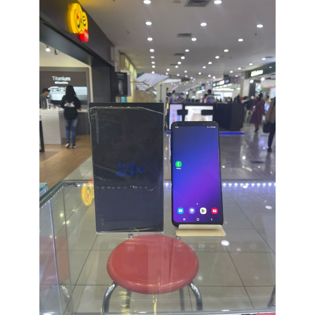 SAMSUNG GALAXY S9+ S9 PLUS 6/128GB SECOND SEKEN BEKAS RAM 6 INTERNAL 128