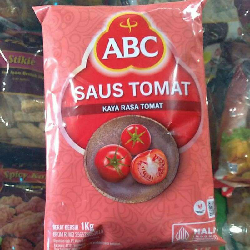 

ABC saus tomat 1kg - saus 1kg