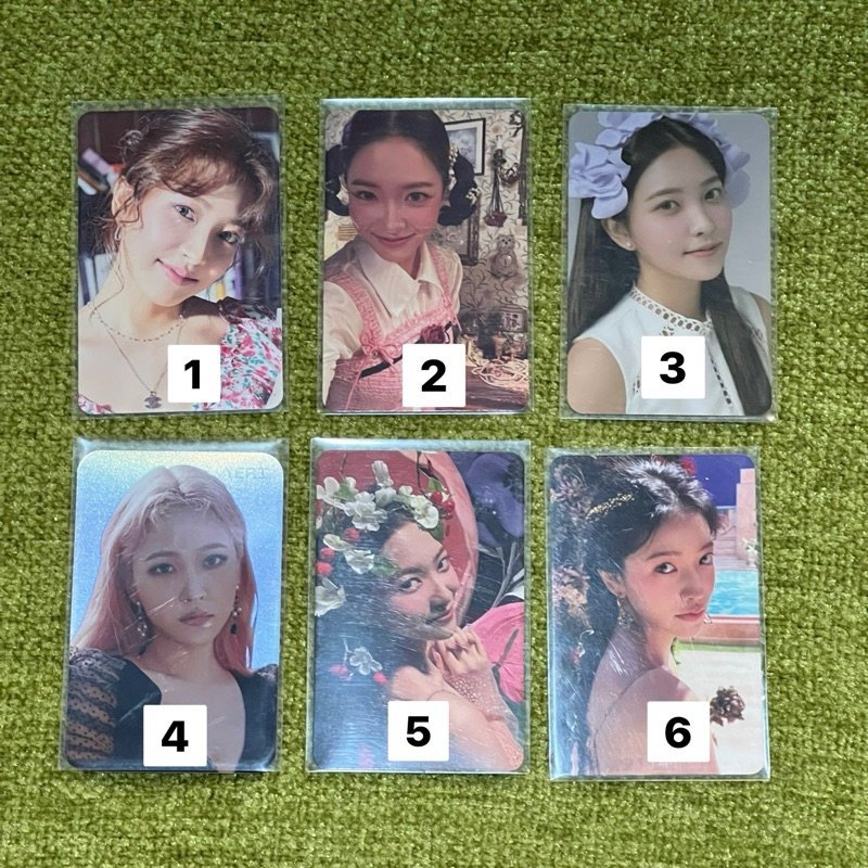 photocard (pc) official red velvet yeri