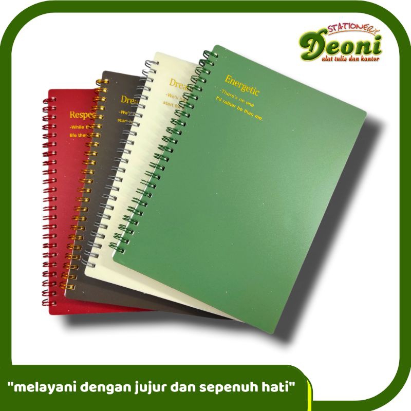 

Notebook Spiral A5 Polos 3368